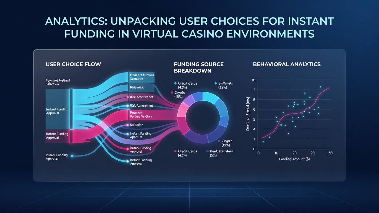 Graph illustrating transaction speed and cost trade-offs in casino funding analytics