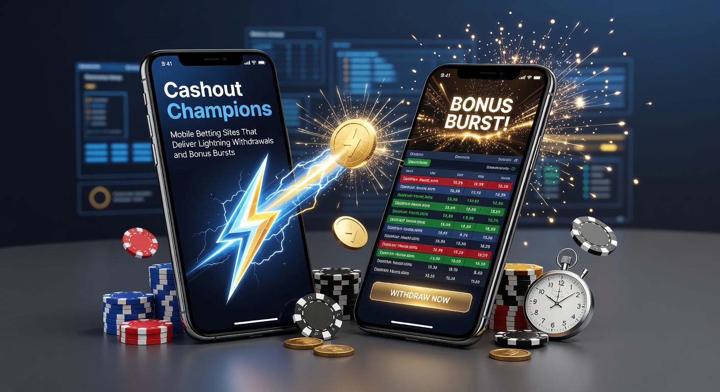 Dynamic graphic illustrating bonus explosion animations and rapid cashout timelines on a mobile betting dashboard