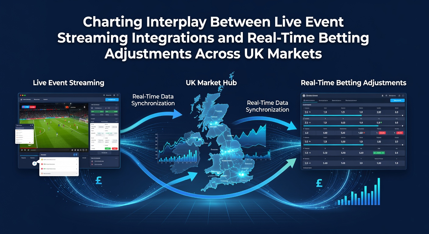 Live streaming dashboard showing real-time sports events synced with dynamic betting odds on UK platforms